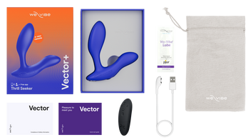 We-Vibe - Vector + Prostate Massager - Royal Blue - Stag Shop
