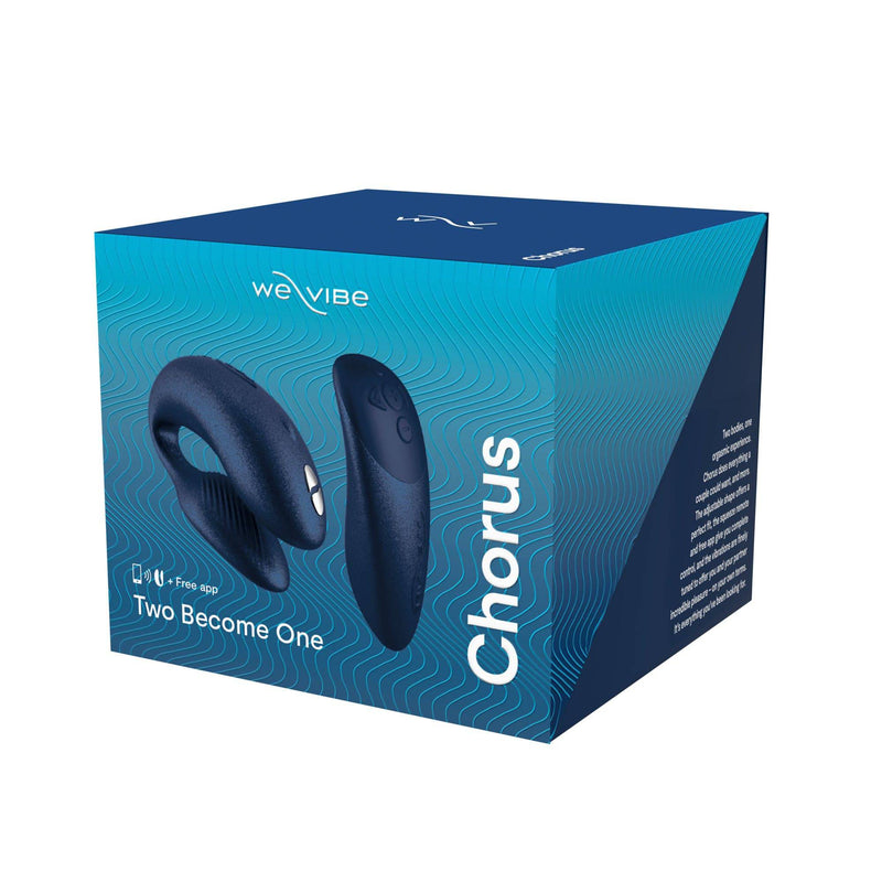 We-Vibe - Chorus Adjustable Dual Couples Vibrator - Cosmic Blue - Stag Shop