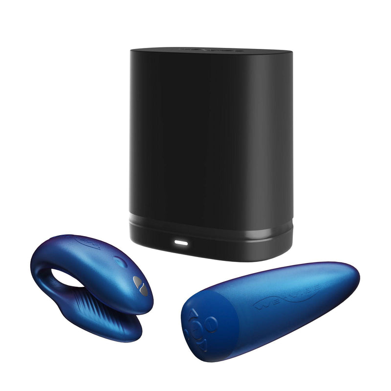 We-Vibe - Chorus Adjustable Dual Couples Vibrator - Cosmic Blue - Stag Shop