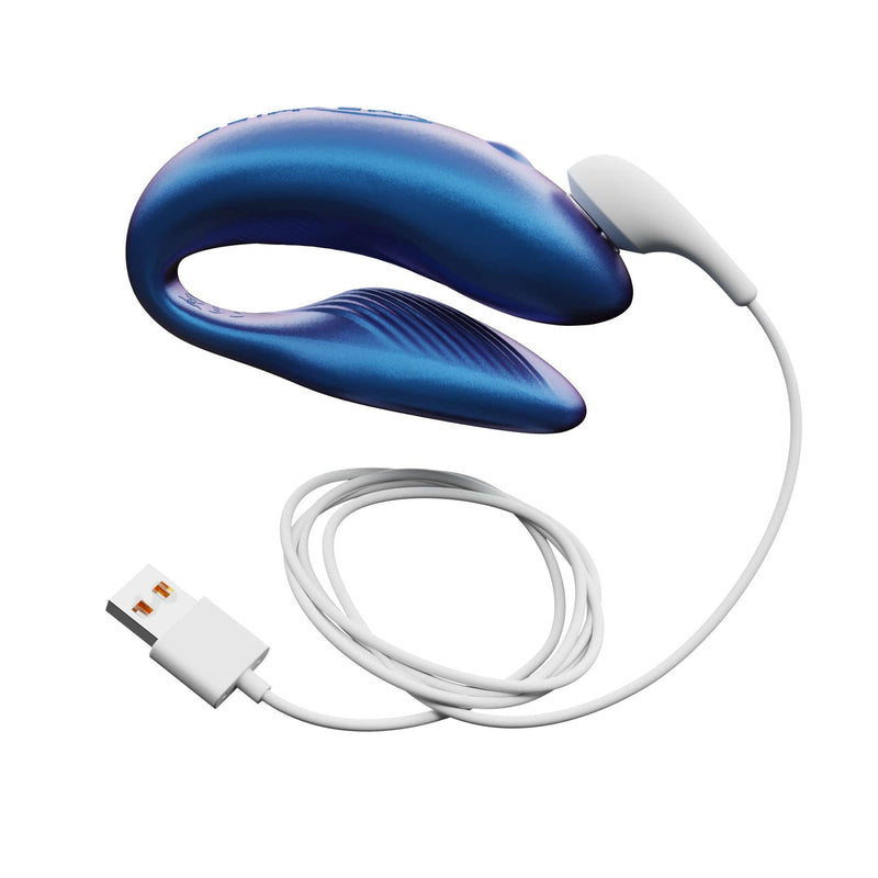 We-Vibe - Chorus Adjustable Dual Couples Vibrator - Cosmic Blue - Stag Shop