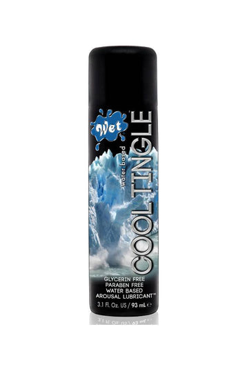 Wet - Cool Tingle Water Based Lubricant - 3 Oz - Stag Shop