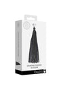 Ouch by Shots Toys - Diamond Studded Whip - Black - Stag Shop