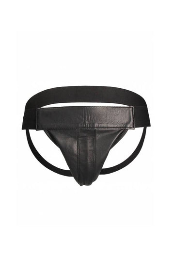 Ouch by Shots Toys - Premium Leather Jock Strap 