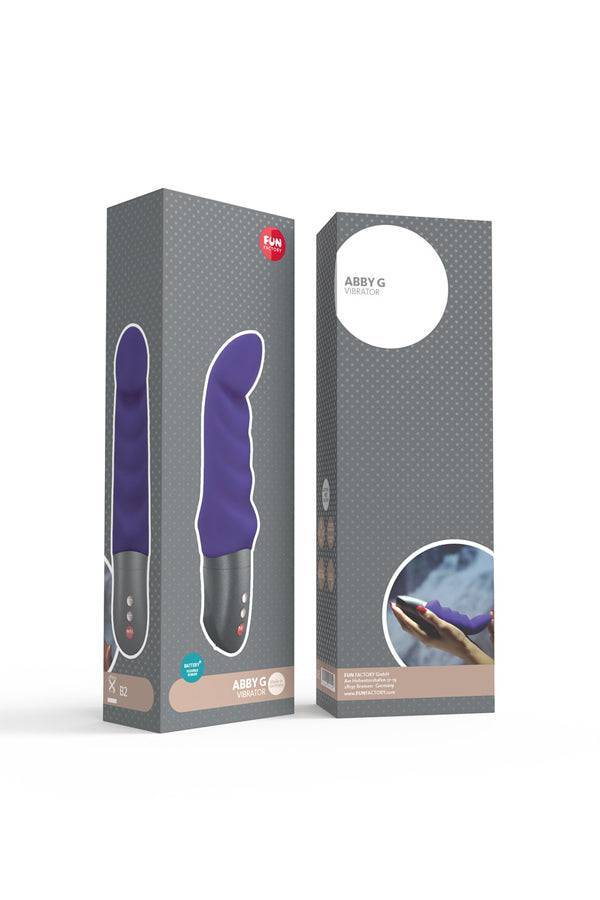 Fun Factory - Battery+ Abby G G-Spot Vibrator - Violet - Stag Shop