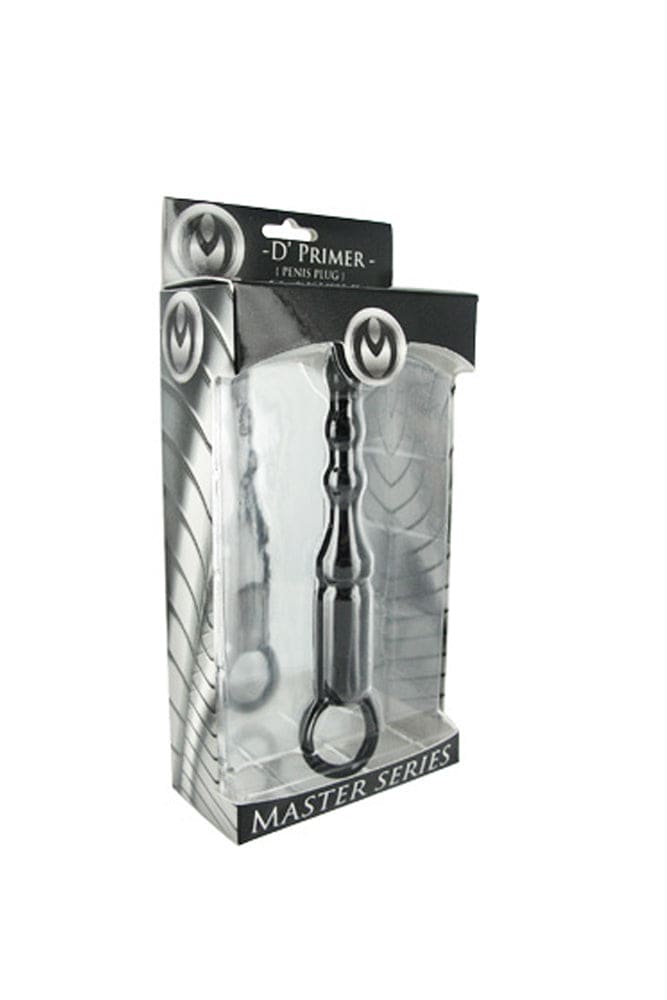 XR Brands - Master Series - D'Primer Penis Plug - Stag Shop