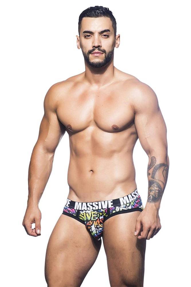 Andrew Christian - 90228 - Graffiti Brief - Stag Shop