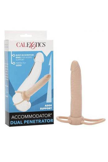 Cal Exotics - Accommodator Dual Penetrator Strap-On - Stag Shop