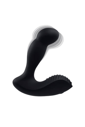 Adam & Eve - Adam's Come-Hither Remote Control Prostate Massager - Black - Stag Shop