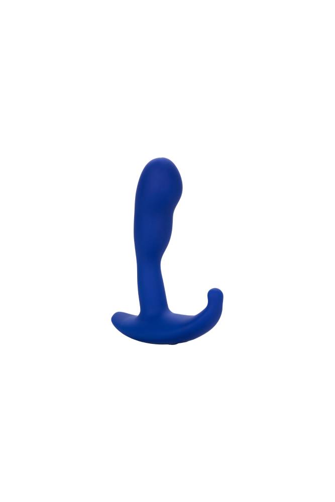 Cal Exotics - Admiral - Advanced Curved Vibrating Prostate Probe - Blue - Stag Shop