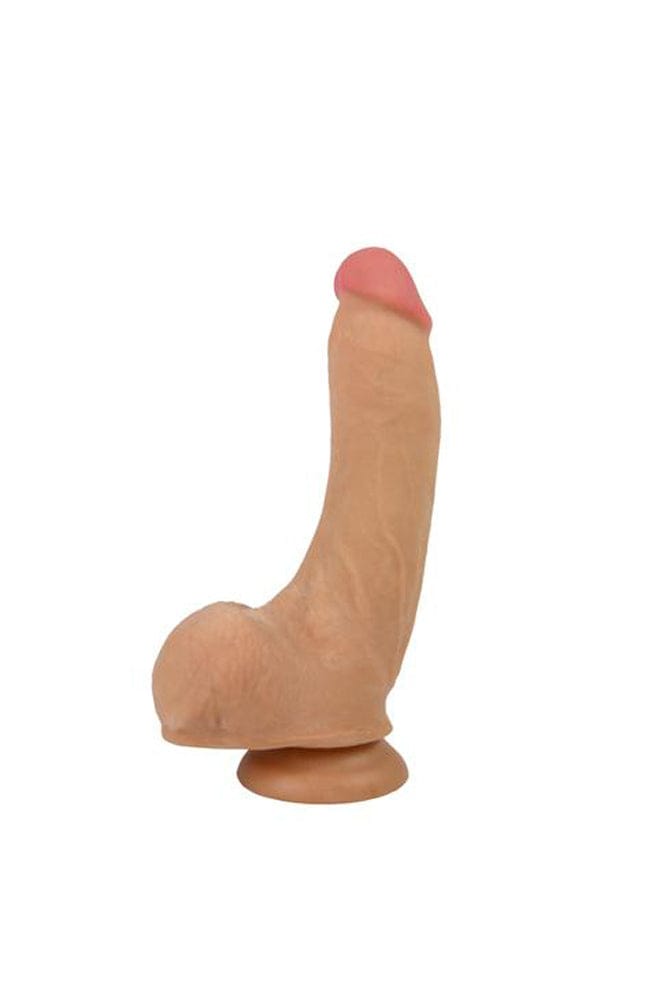 Topco - AdamMale - 8 Inch Dual Density Cock - White - Stag Shop