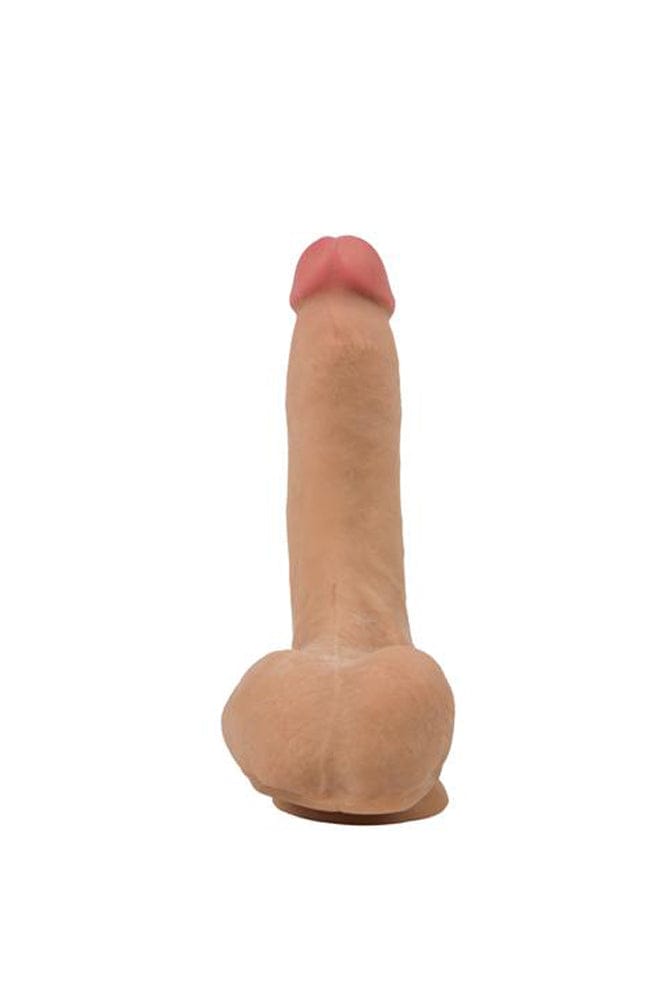 Topco - AdamMale - 8 Inch Dual Density Cock - White - Stag Shop