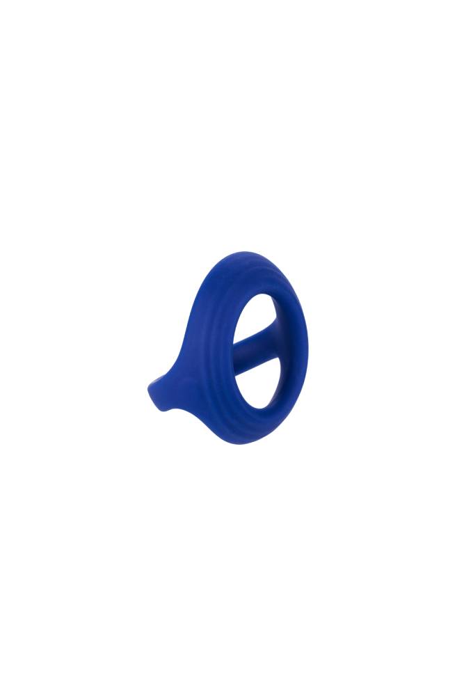 Cal Exotics - Admiral - Cock & Ball Dual Ring - Blue - Stag Shop