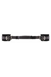 Ouch by Shots Toys - Adjustable Leather Handcuffs - Black - Stag Shop