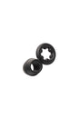 Cal Exotics - Alpha - Liquid Silicone Dual Magnum Ring - Black - Stag Shop
