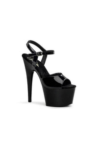 Thumbnail for Pleaser USA - Adore 7 Inch Heel with Ankle Strap - Black - Stag Shop