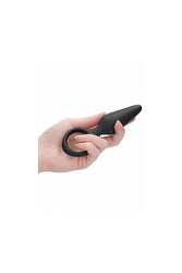 Shots Toys - Jil - Adrian Flexible Butt Plug and Cockring - Black - Stag Shop