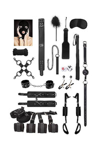 Thumbnail for Ouch by Shots Toys - Advanced Bondage Kit - Black - Stag Shop
