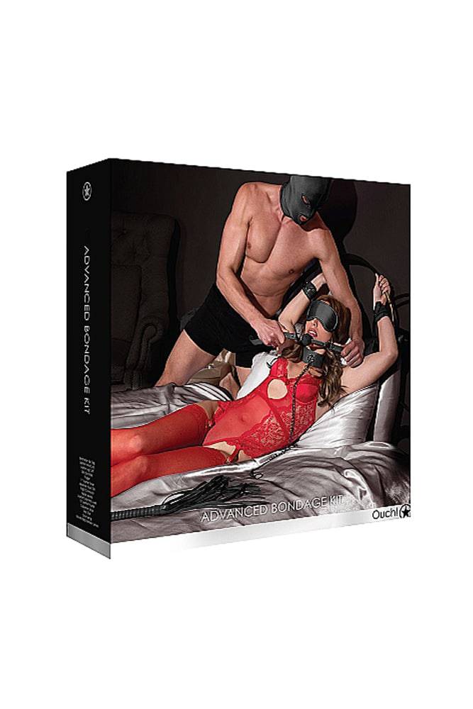 Ouch by Shots Toys - Advanced Bondage Kit - Black - Stag Shop