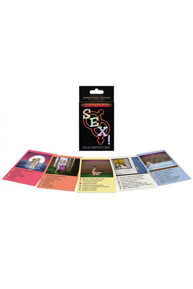 Kheper Games - Adventurous Sex - Card Game - Stag Shop