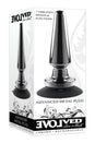 Evolved - Advanced Metal Vibrating Plug with Suction Cup Base - Black - Stag Shop