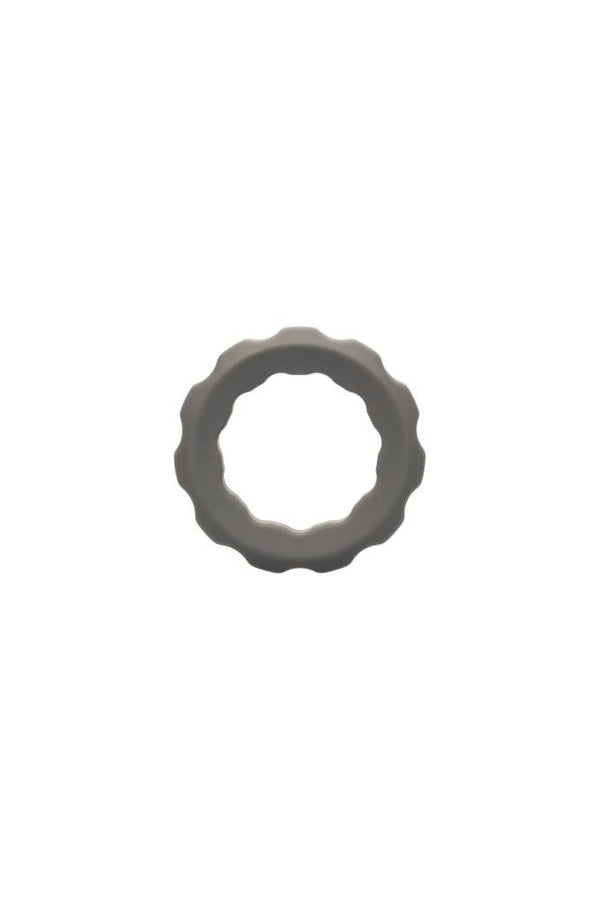 Cal Exotics - Alpha - Liquid Silicone Muscle Ring - Grey - Stag Shop