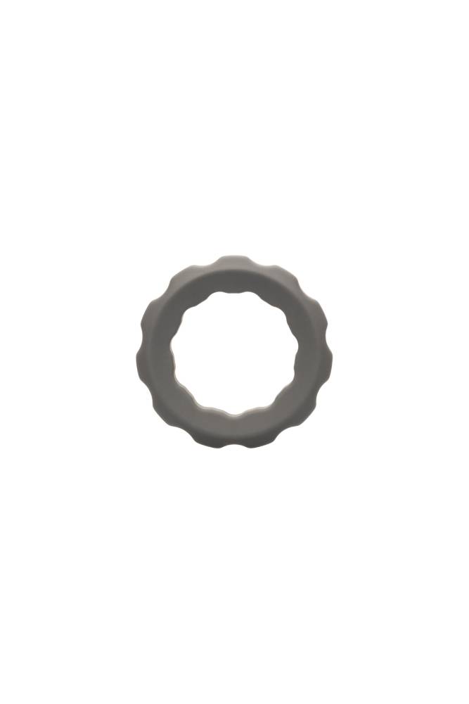 Cal Exotics - Alpha - Liquid Silicone Muscle Ring - Grey - Stag Shop