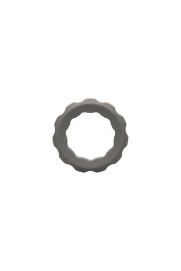 Cal Exotics - Alpha - Liquid Silicone Muscle Ring - Grey - Stag Shop