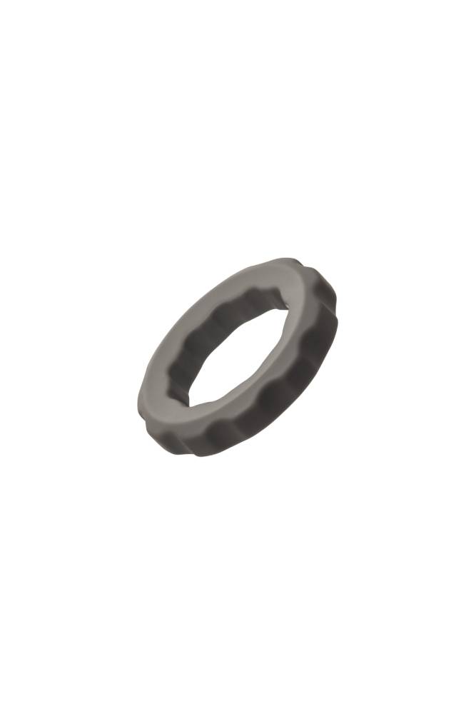 Cal Exotics - Alpha - Liquid Silicone Muscle Ring - Grey - Stag Shop