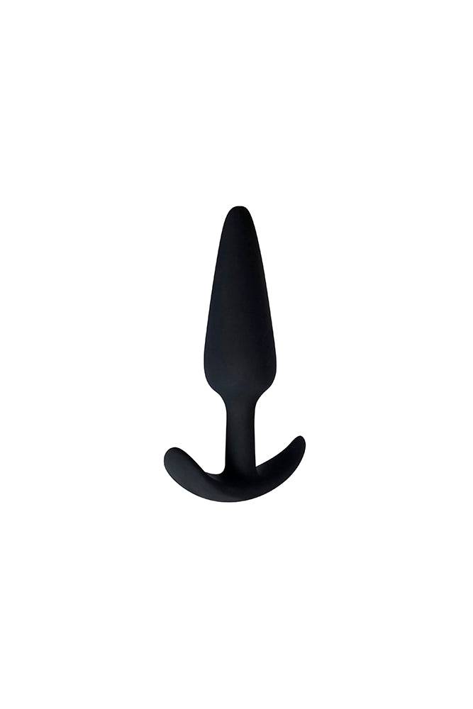 Adam & Eve - Rechargeable Vibrating Anal Plug - Black - Stag Shop