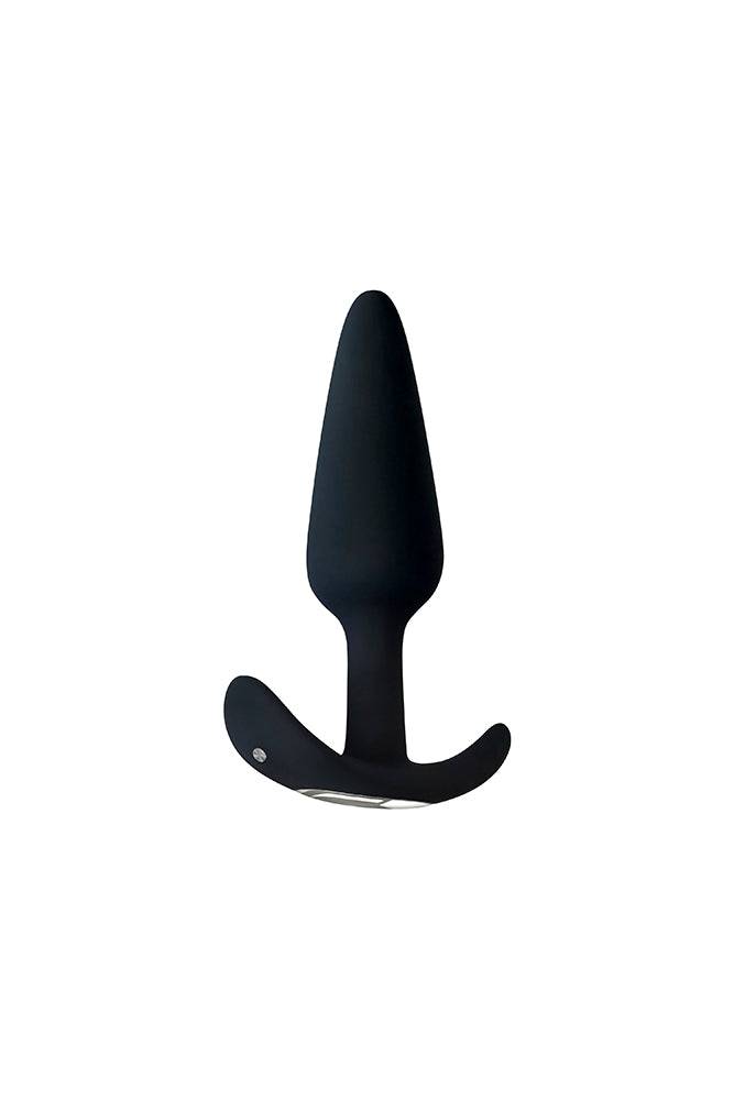 Adam & Eve - Rechargeable Vibrating Anal Plug - Black - Stag Shop