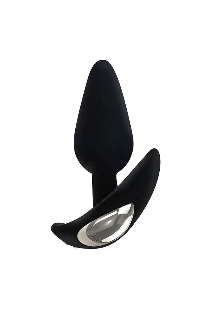 Adam & Eve - Rechargeable Vibrating Anal Plug - Black - Stag Shop