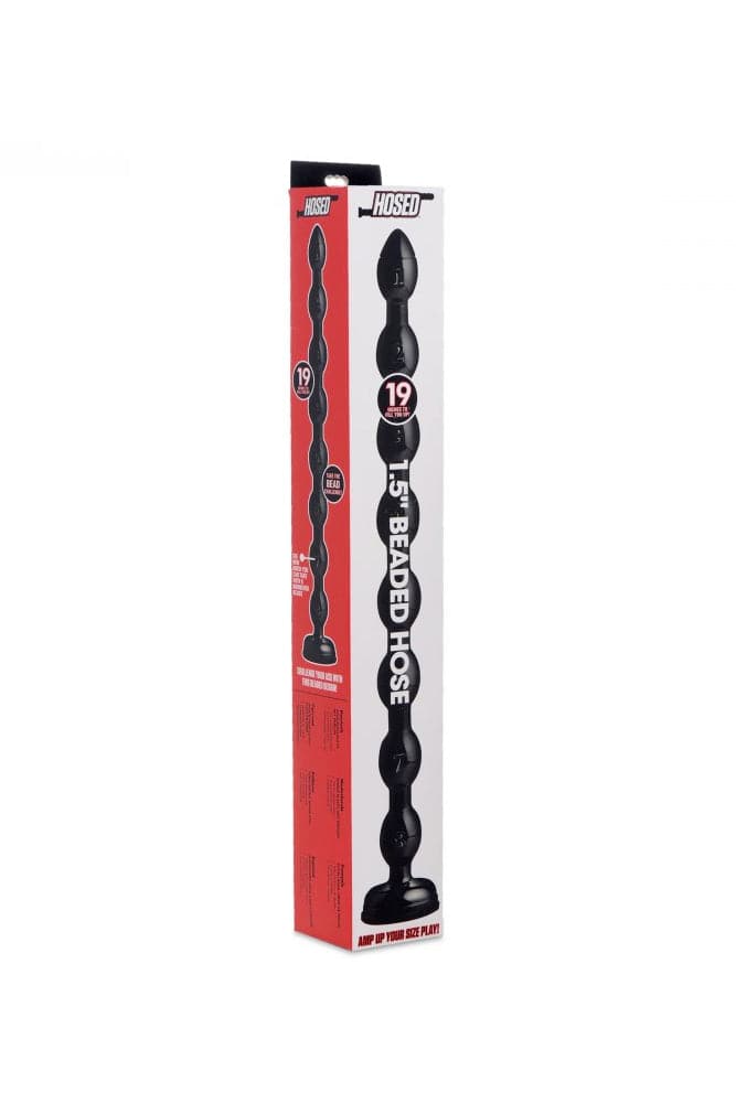XR Brands - Hosed - Beaded Anal Snake - 19 Inch - Stag Shop