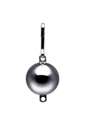 XR Brands - Master Series - Oppressor’s Orb Ball Weight with Connection Point - 8oz - Stag Shop
