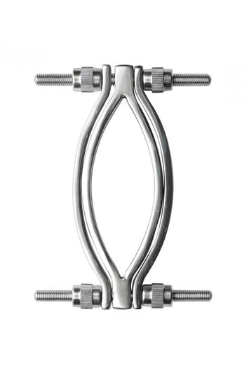 XR Brands - Master Series - Stainless Steel Adjustable Pussy Clamp - Stag Shop