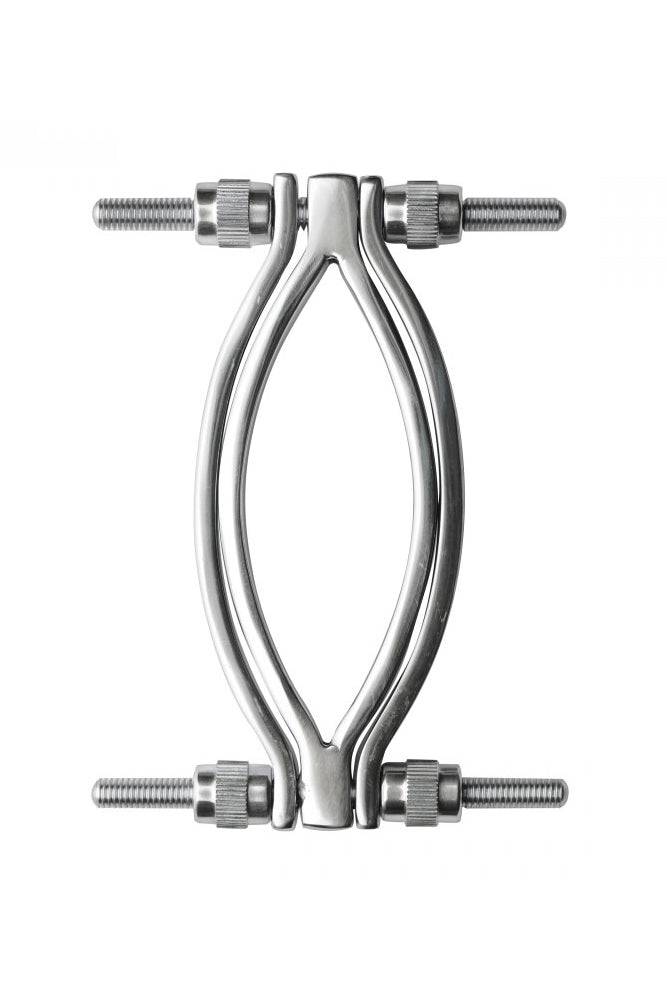 XR Brands - Master Series - Stainless Steel Adjustable Pussy Clamp - Stag Shop