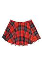 Fantasy Lingerie - AF803 - Lit AF Plaid Skirt - Black/Red - Stag Shop