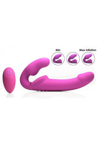 Thumbnail for XR Brands - Strap U - Remote Control Inflatable Ergo-Fit Strapless Strap-On - Stag Shop