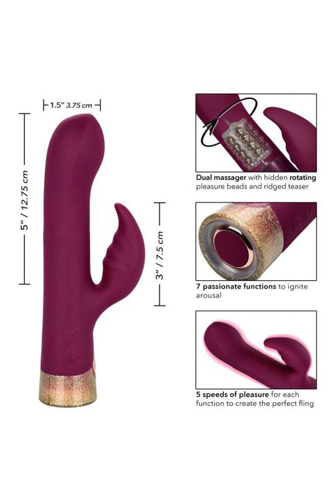 Jopen - Starstruck - Affair Dual Vibrator - Purple - Stag Shop