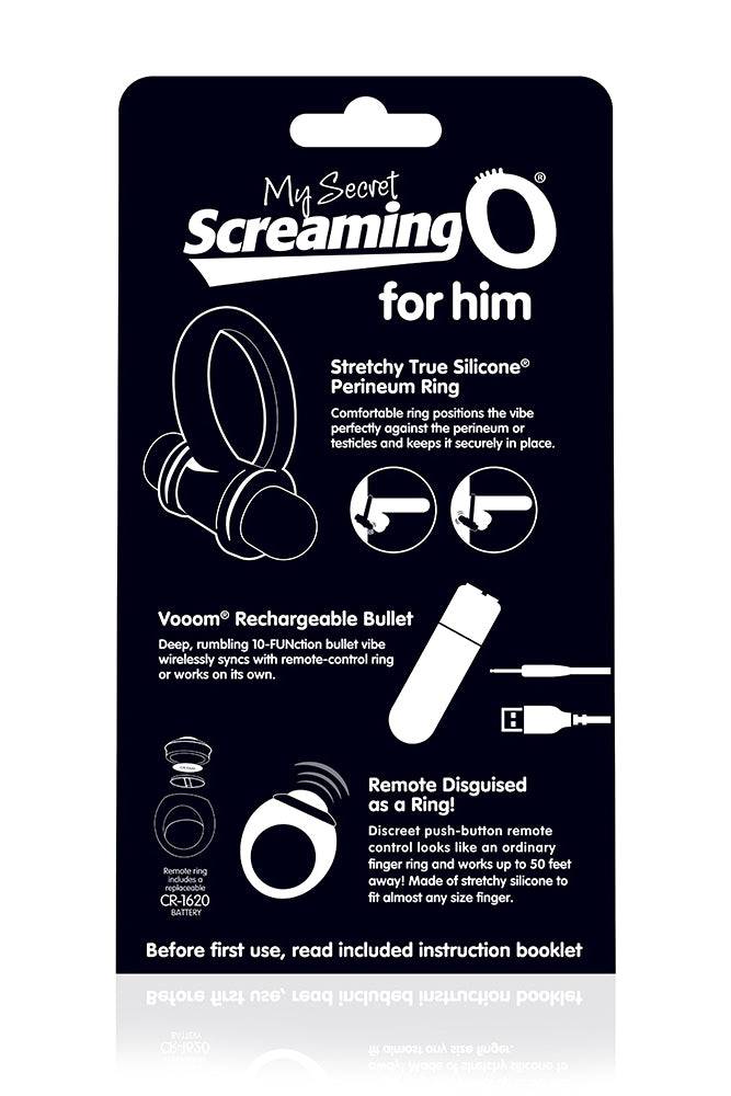 Screaming O - My Secret - Vibrating Cock Ring with Ring Remote - Stag Shop