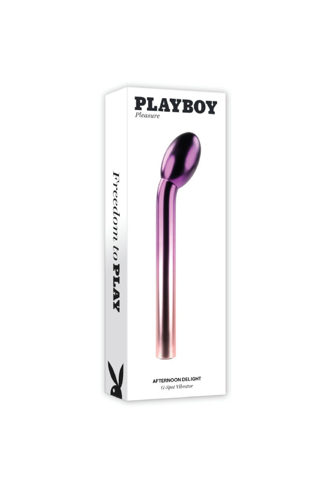 Playboy - Afternoon Delight G-Spot Vibrator - Multicolour - Stag Shop