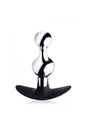 XR Brands - Master Series - Dark Drop Metal and Silicone Beaded Anal Plug - Stag Shop