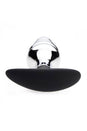 XR Brands - Master Series - Dark Hive Metal and Silicone Ribbed Anal Plug - Stag Shop