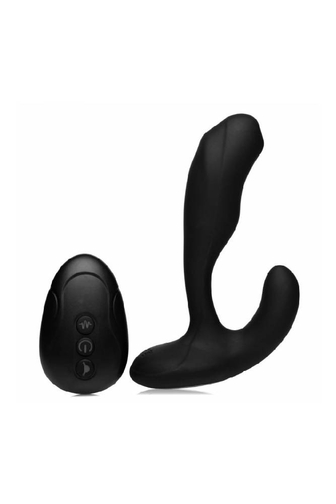 XR Brands - Alpha-Pro - 7X P-Bender Prostate Massager - Black - Stag Shop