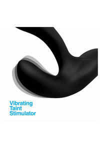 Thumbnail for XR Brands - Alpha-Pro - 7X P-Bender Prostate Massager - Black - Stag Shop