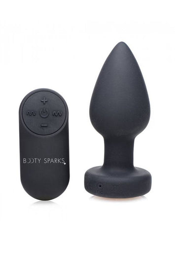 XR Brands - Booty Sparks - Light Up Rechargeable Vibrating Anal Plug - Stag Shop