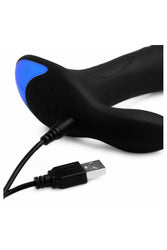 XR Brands - Alpha-Pro - 17X P-Trigasm Prostate Massager - Black - Stag Shop