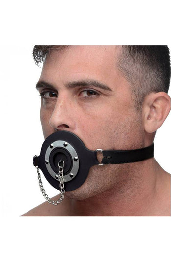 XR Brands - Master Series - Pie Hole Silicone Feeding Gag - Stag Shop