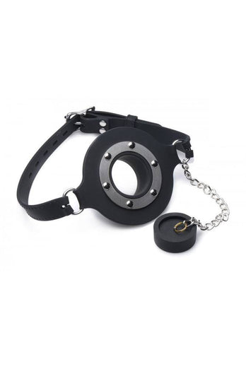 XR Brands - Master Series - Pie Hole Silicone Feeding Gag - Stag Shop