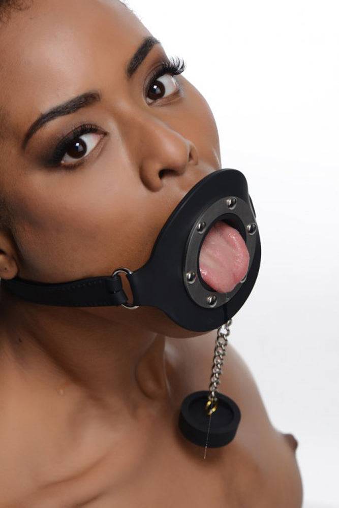 XR Brands - Master Series - Pie Hole Silicone Feeding Gag - Stag Shop