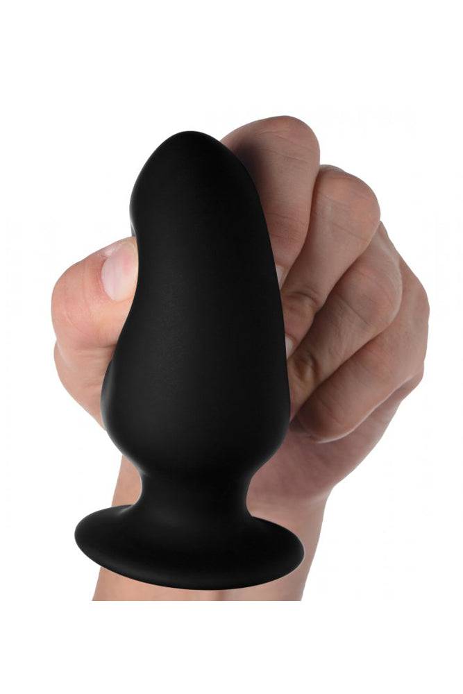 XR Brands - Squeeze-It - Squeezable Silicone Anal Plug - Medium - Stag Shop
